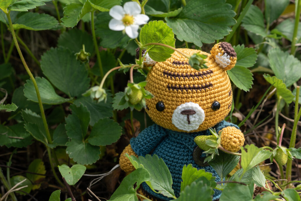 Toni, a tigris, Khuc Cay- Amigurumi, Tarka Forgatag