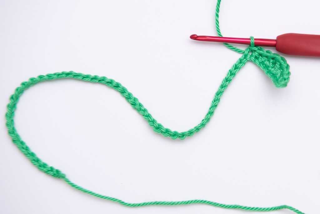 Miller Eszter - horgolt citrom cica amigurumi - levél