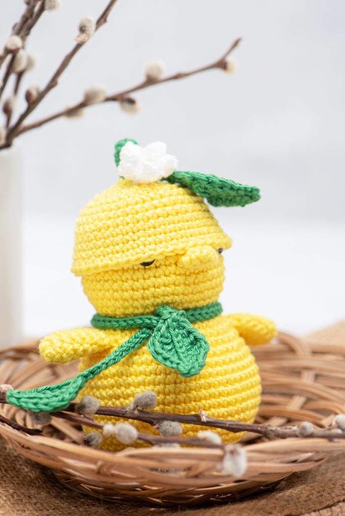 Húsvéti csibe - ingyenes horgolásminta
