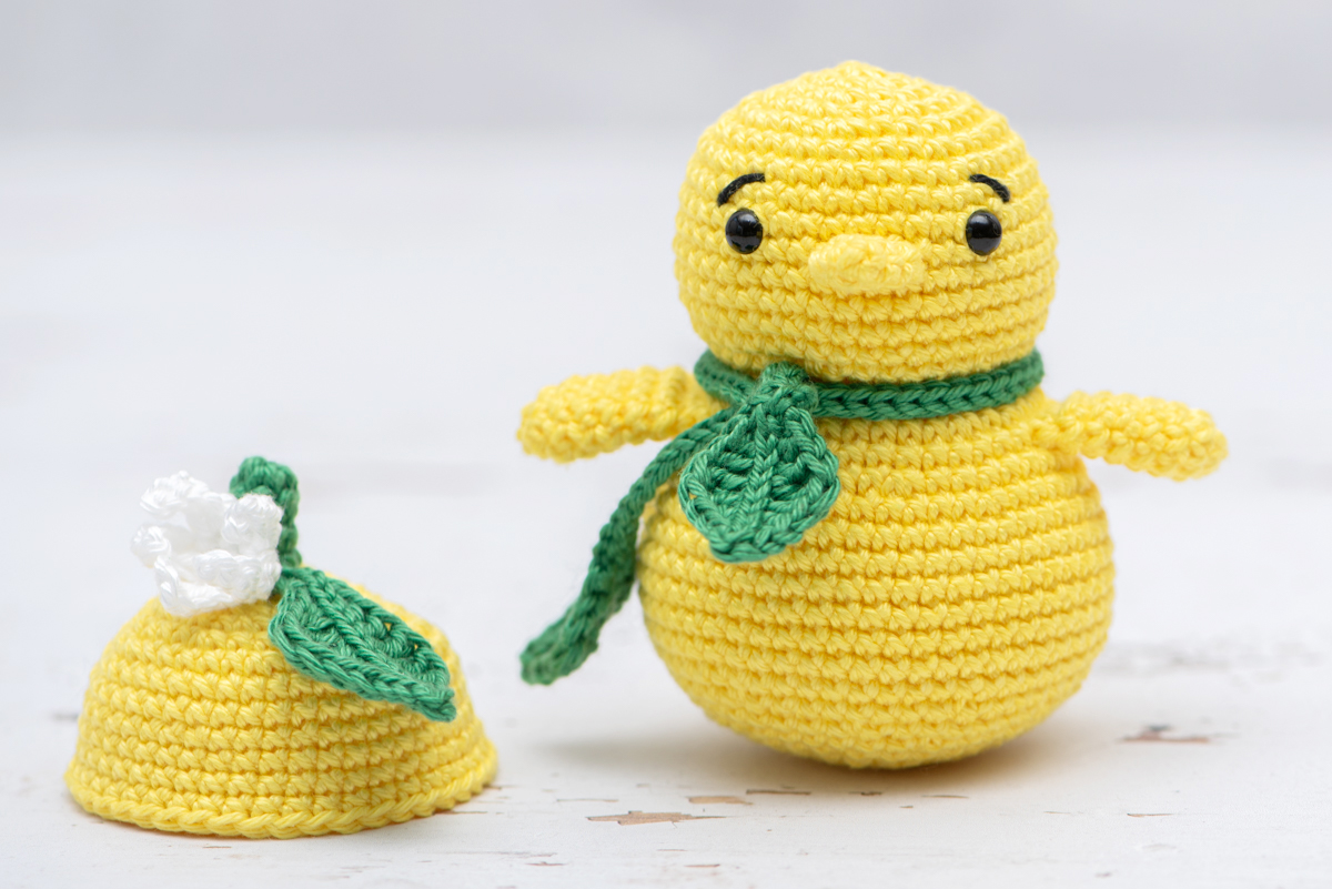 Húsvéti csibe - ingyenes horgolásminta