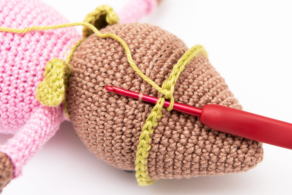 Mandula manó ingyenes horgolásminta