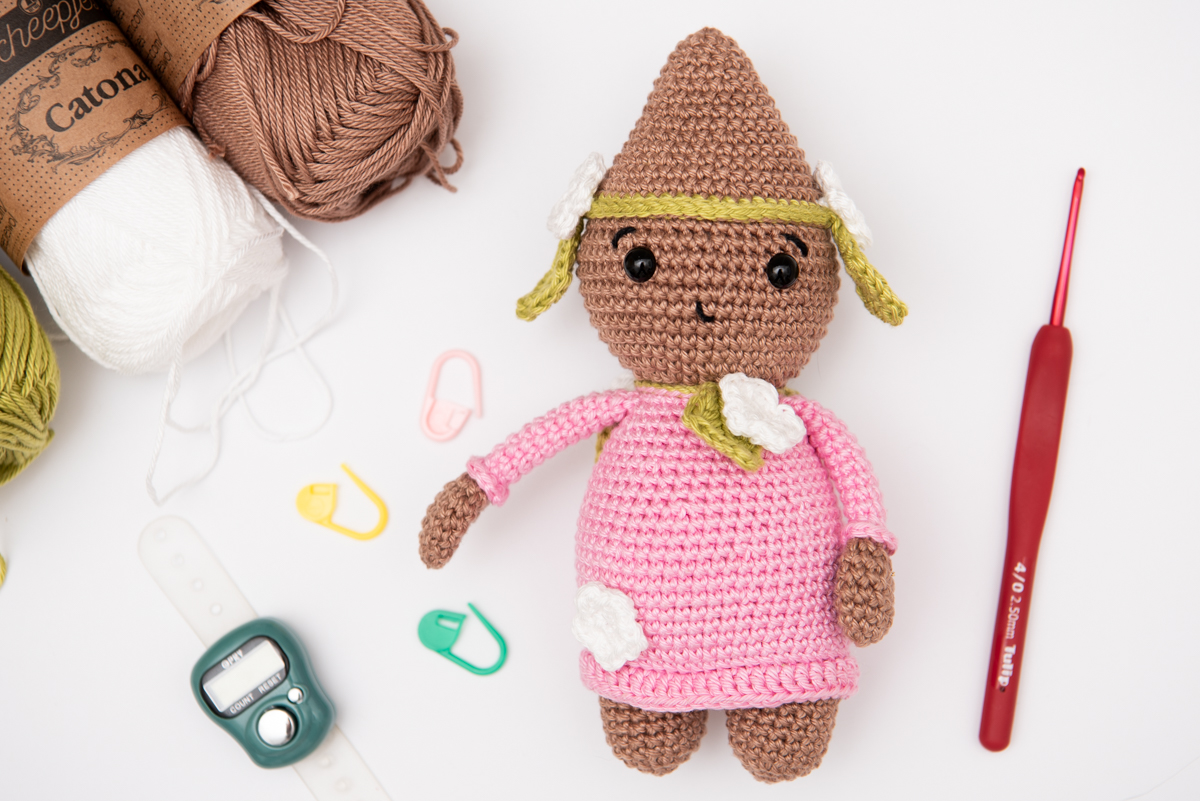 Mandulamanó ingyenes horgolásminta