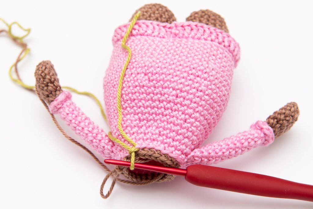 Mandula manó ingyenes horgolásminta