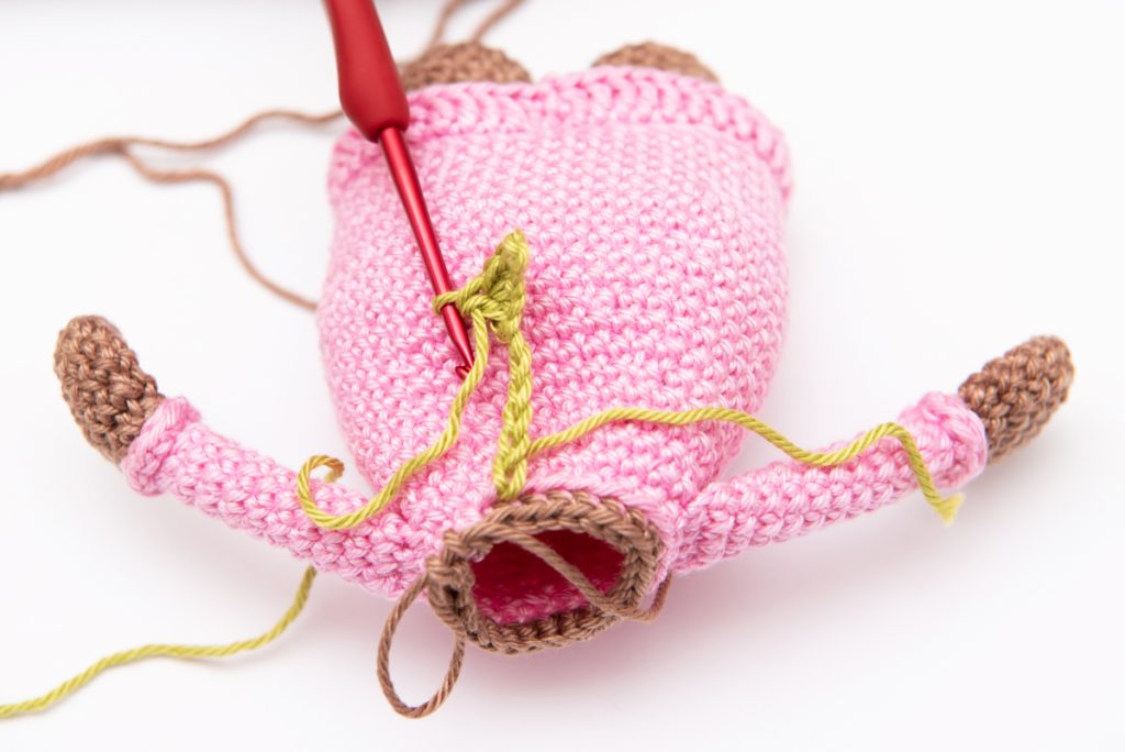 Mandula manó ingyenes horgolásminta