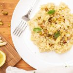 Vegán és gluténmentes spárgás rizottó recept