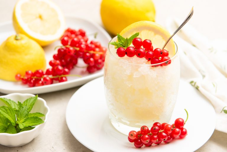 Citromos granita - vegán és gluténmentes recept