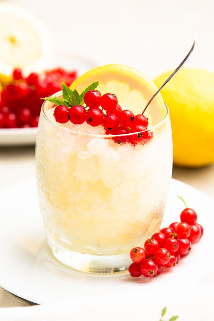Citromos granita - vegán és gluténmentes recept