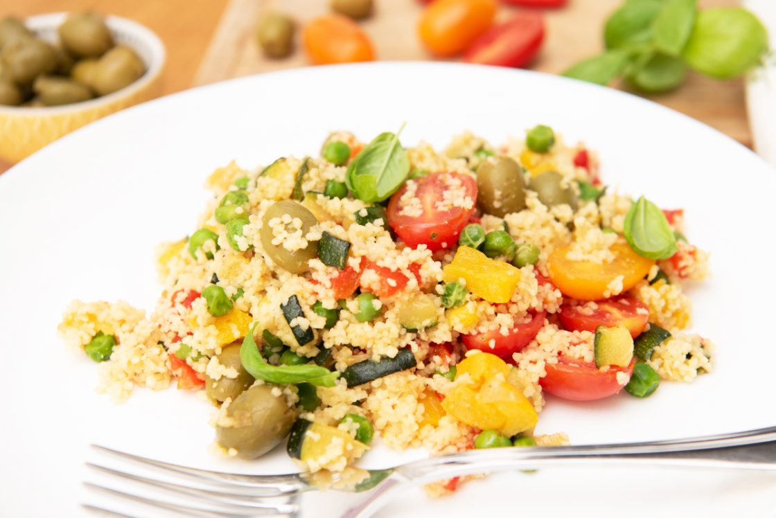 Zöldséges kusz-kusz - vegán recept