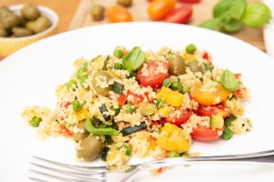 Zöldséges kusz-kusz - vegán recept