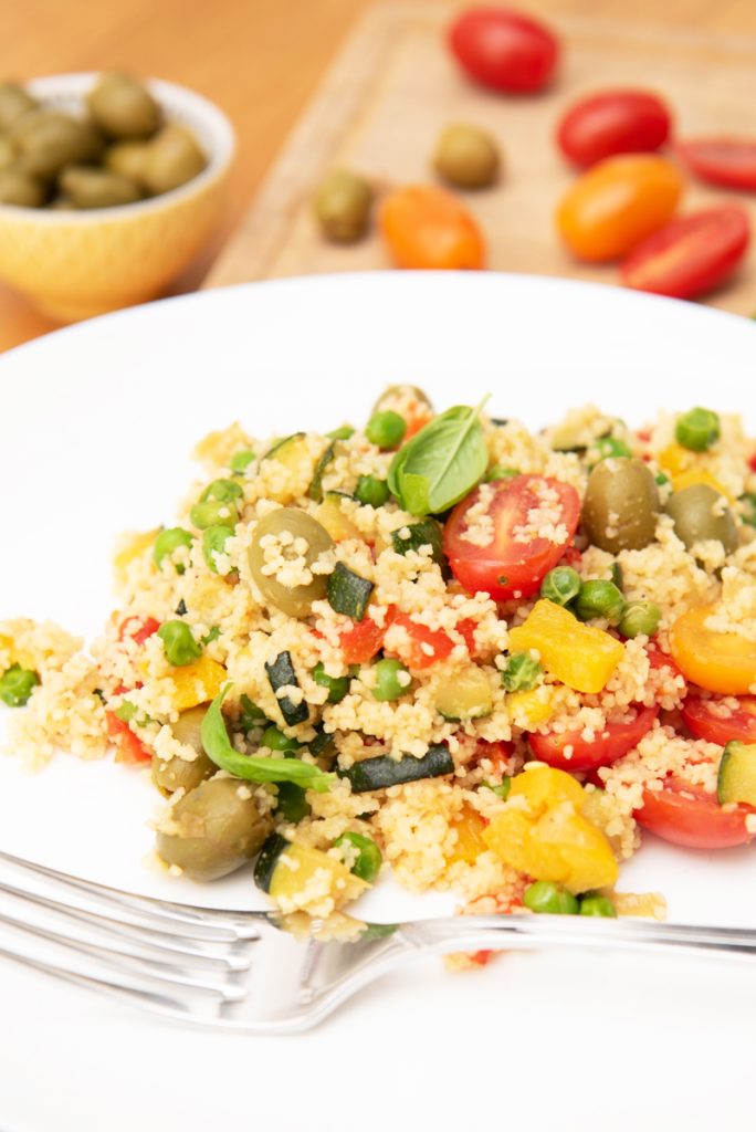 Zöldséges kusz-kusz - vegán recept