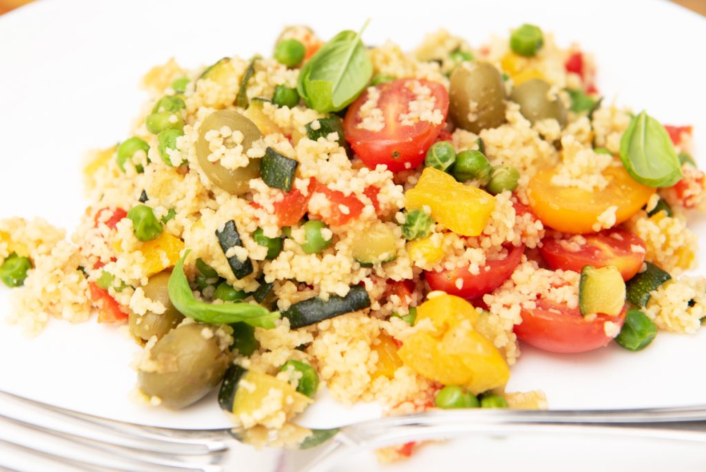 Zöldséges kusz-kusz - vegán recept