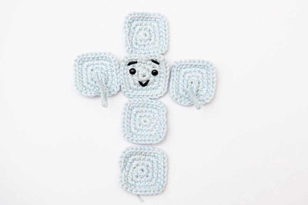 Amigurumi jégkocka - ingyenes horgolásminta