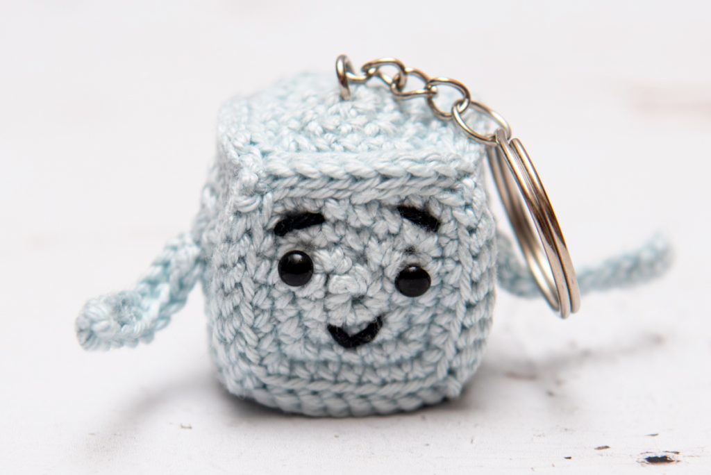 Amigurumi jégkocka - ingyenes horgolásminta