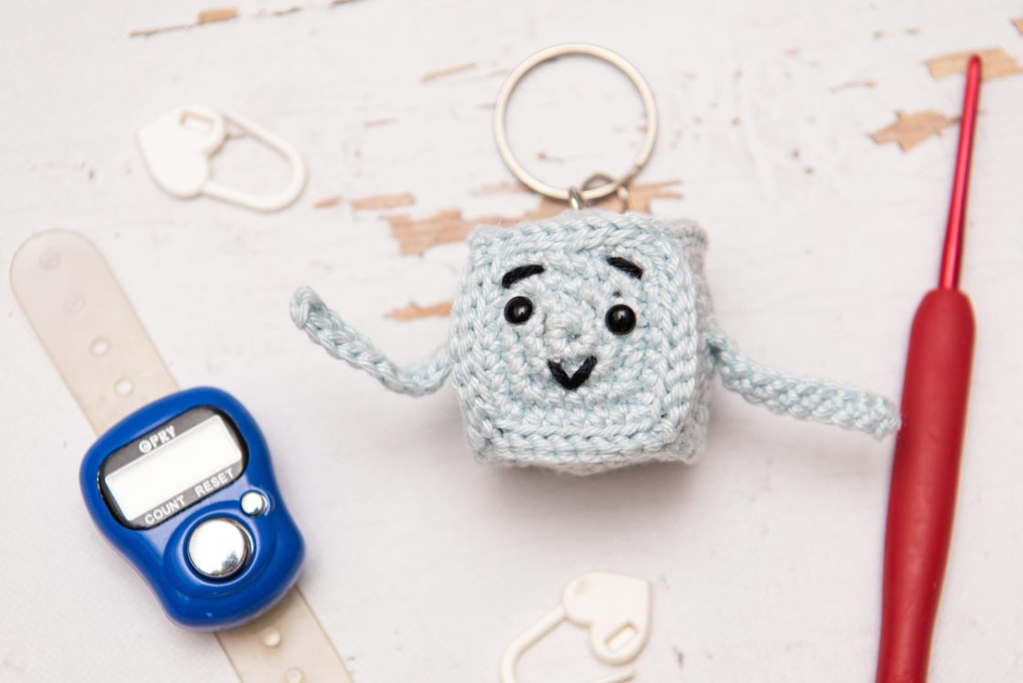 Amigurumi jégkocka - ingyenes horgolásminta