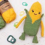 Amigurumi kukorica - ingyenes horgolásminta